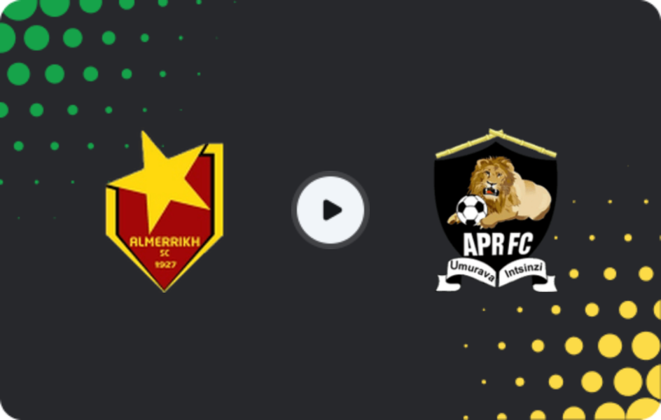 Where to watch Al Merreikh — APR, National Soccer League, 24.05.2026