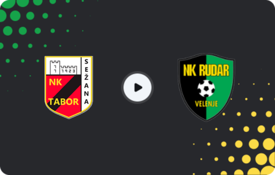 Where to watch Tabor Sežana — Rudar, 2. SNL, 24.05.2026