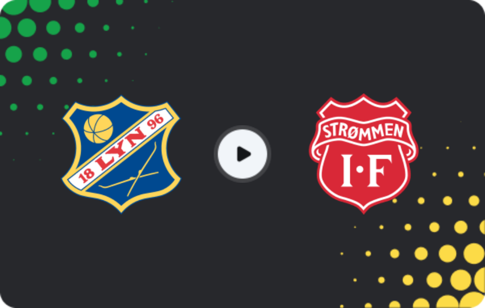 Where to watch Lyn — Strommen, 1. Division, 25.05.2026