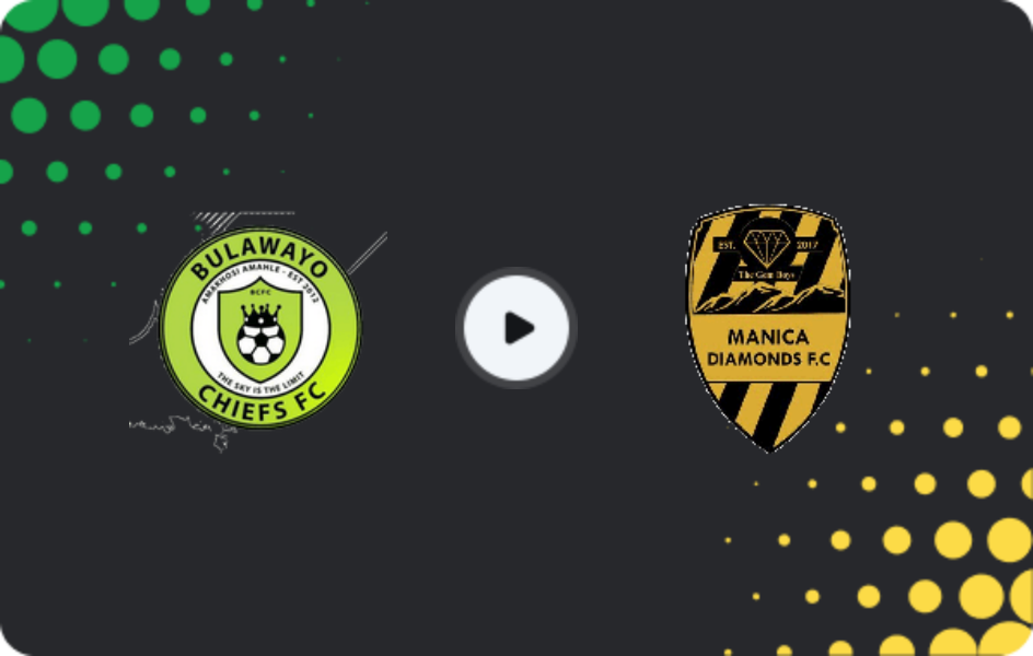Where to watch Bulawayo Chiefs — Manica Diamonds, Premier Soccer League, 27.05.2026