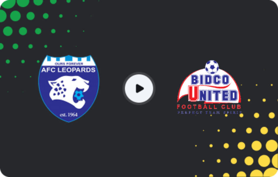 Where to watch AFC Leopards — Bidco United, Premier League, 30.05.2026
