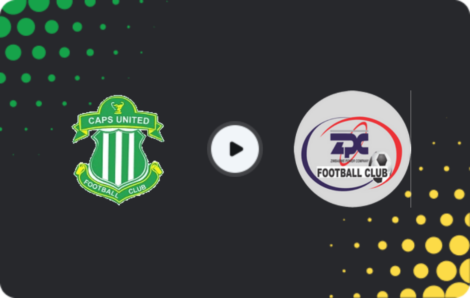 Where to watch CAPS United — Kariba, Premier Soccer League, 30.05.2026