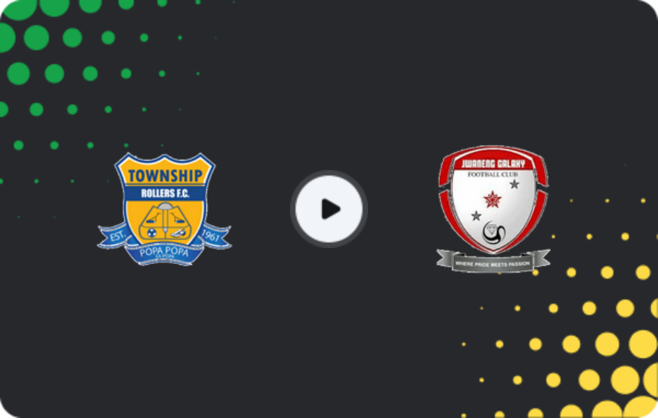 Where to watch Township Rollers — Galaxy, Premier League, 30.05.2026