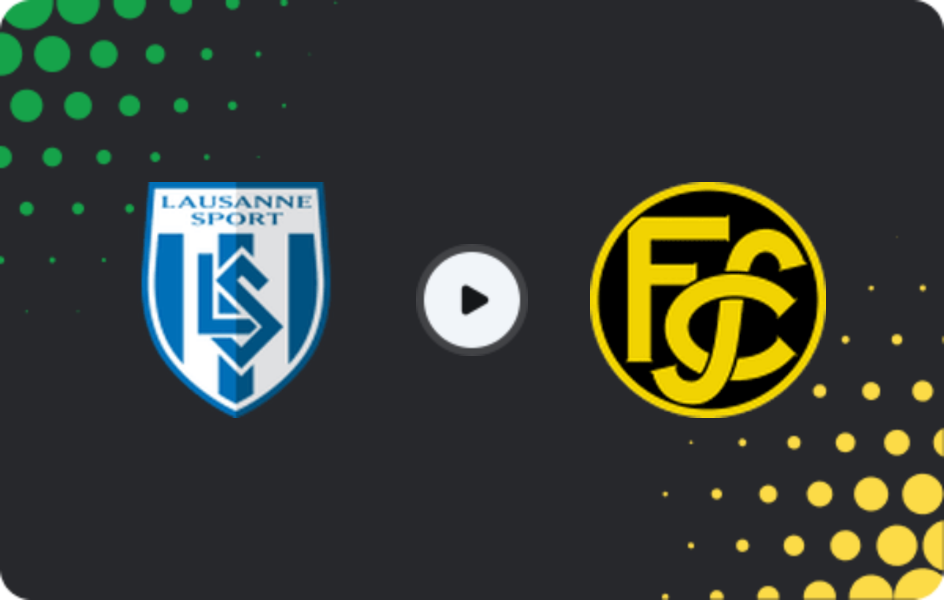 Where to watch Lausanne Sport II — FC Schaffhausen, 1. Liga Promotion, 30.05.2026