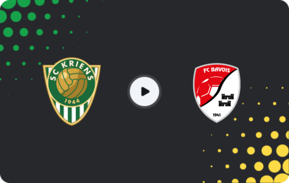 Where to watch SC Kriens — Bavois, 1. Liga Promotion, 30.05.2026