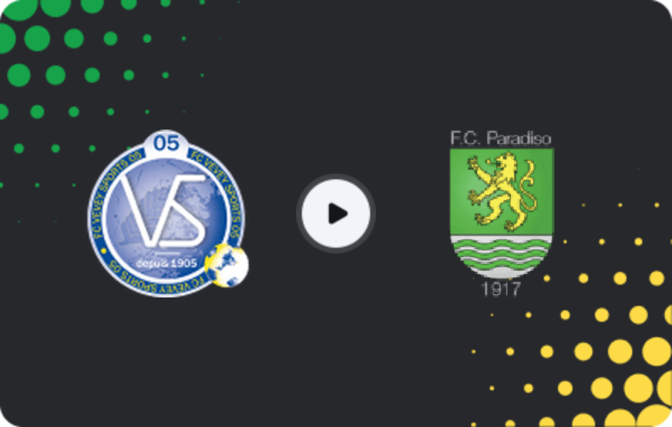 Where to watch Vevey Sports — Paradiso, 1. Liga Promotion, 30.05.2026