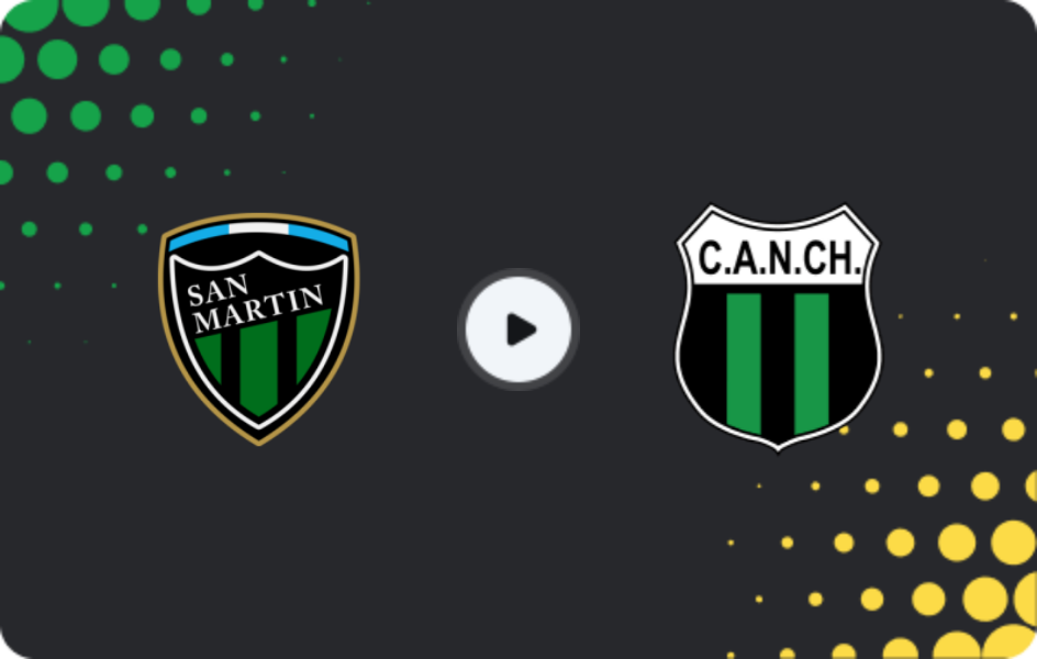 Where to watch San Martin S.J. — Nueva Chicago, Primera Nacional, 06.06.2026