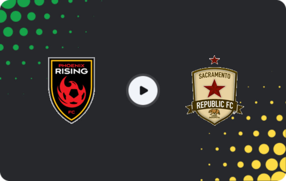 Where to watch Phoenix Rising — Sacramento Republic, USL Championship, 30.05.2026