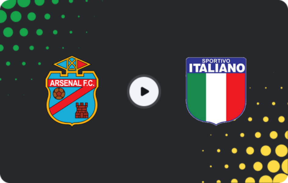 Where to watch Arsenal Sarandi — Sportivo Italiano, Primera B Metropolitana, 06.06.2026