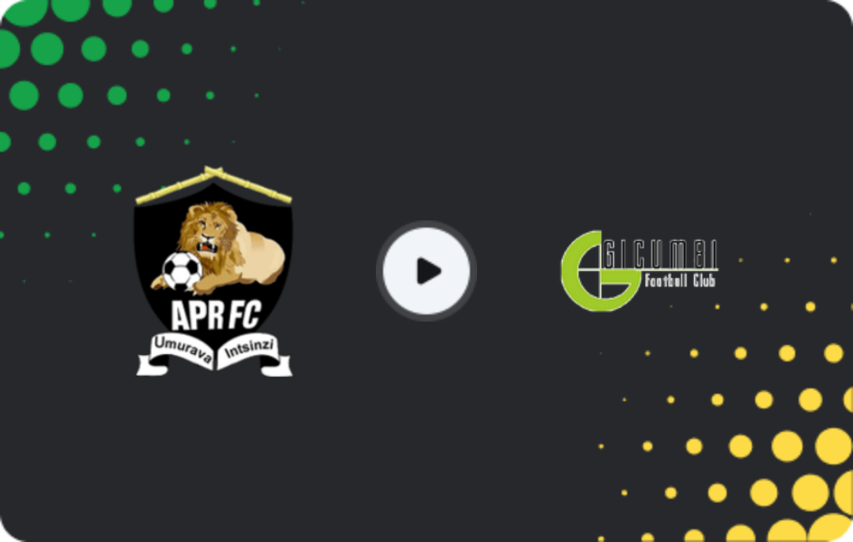 Where to watch APR — Gicumbi, National Soccer League, 31.05.2026