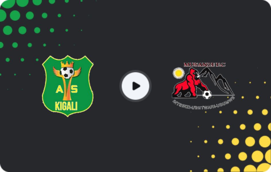 Where to watch AS Kigali — Musanze, National Soccer League, 31.05.2026