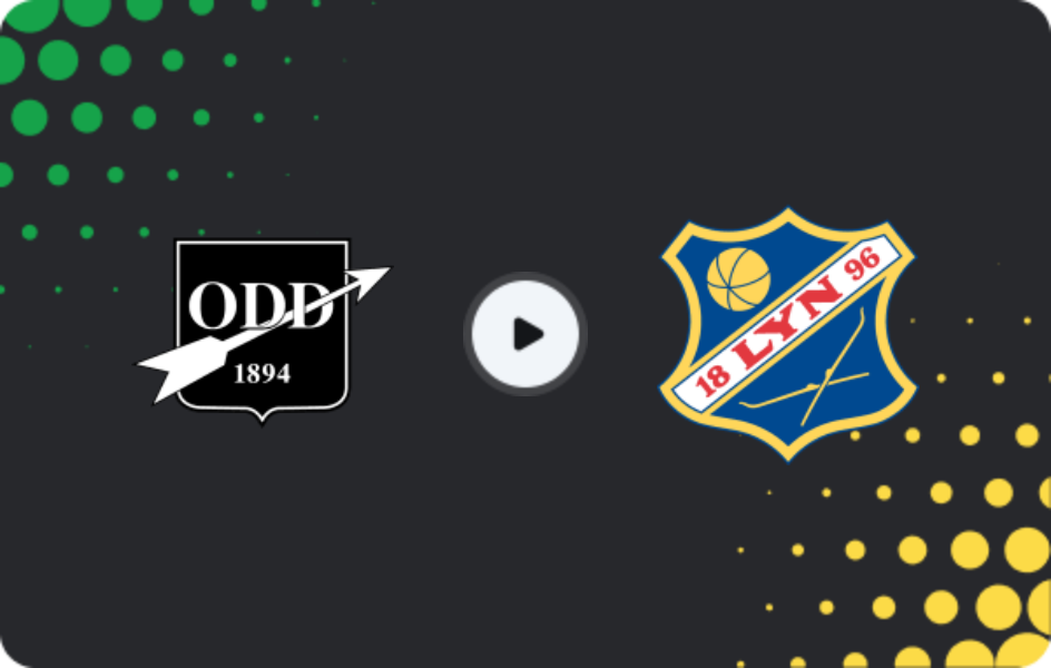 Where to watch ODD Ballklubb — Lyn, 1. Division, 31.05.2026
