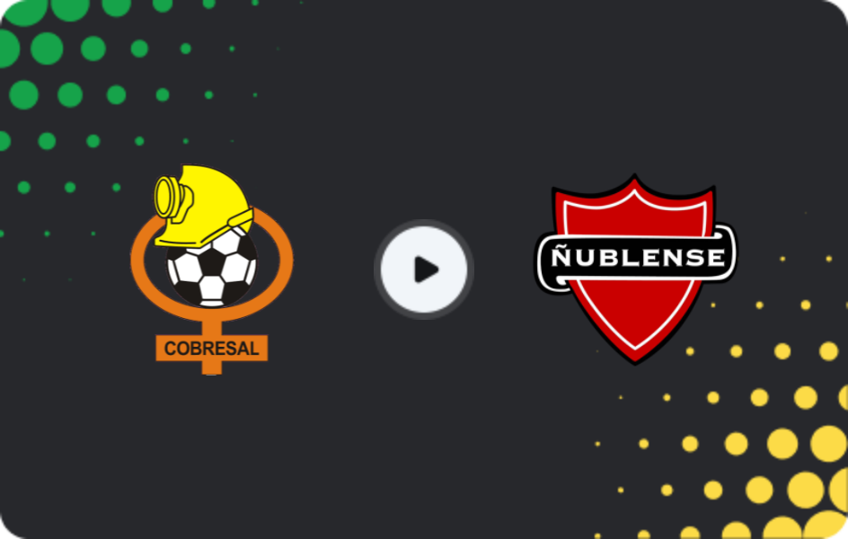 Where to watch Cobresal — Nublense, Primera División, 31.05.2026