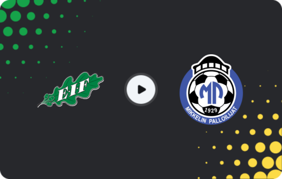 Where to watch EIF — MP, Ykkösliiga, 06.06.2026