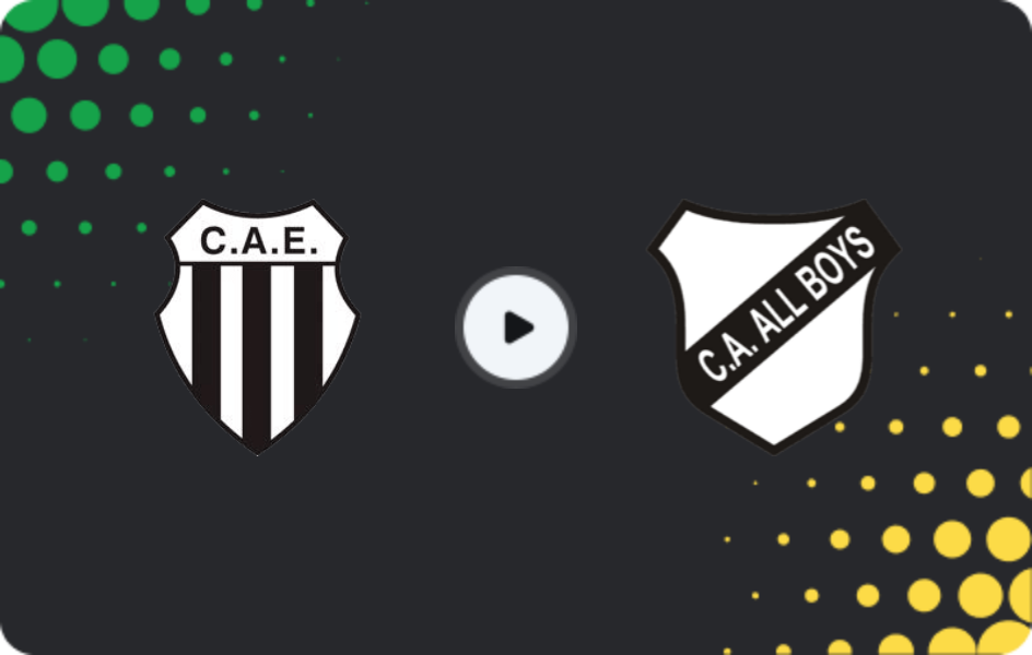 Where to watch CA Estudiantes — All Boys, Primera Nacional, 13.06.2026