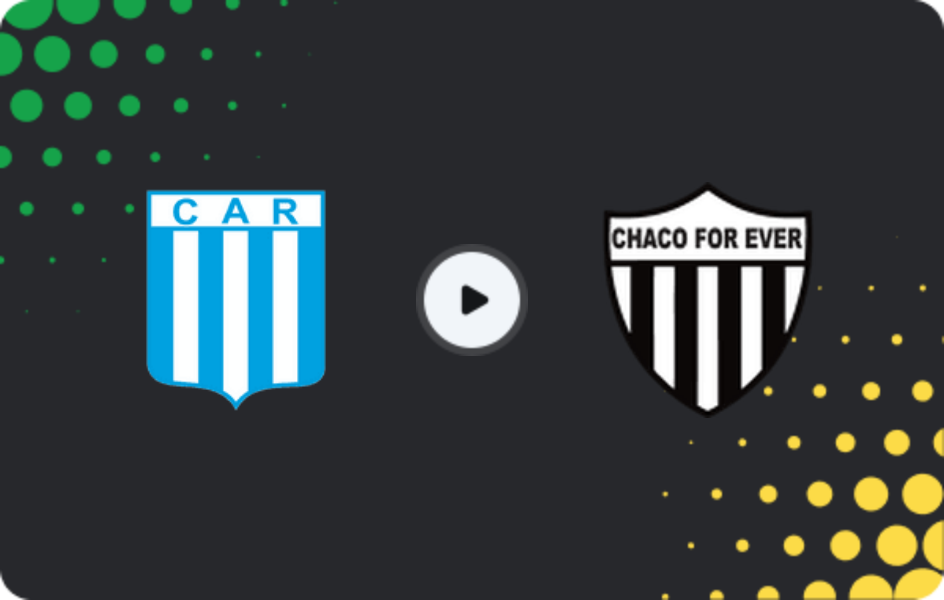 Where to watch Racing Cordoba — Chaco For Ever, Primera Nacional, 13.06.2026
