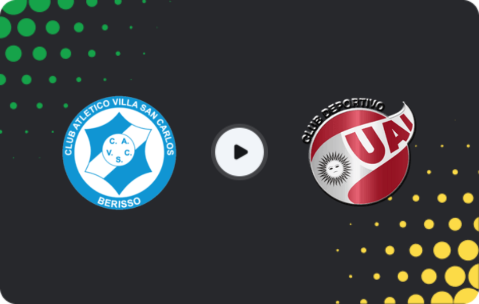 Where to watch Villa San Carlos — UAI Urquiza, Primera B Metropolitana, 13.06.2026