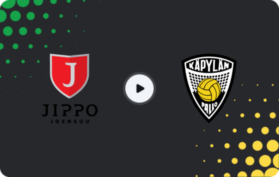 Where to watch JIPPO — KäPa, Ykkösliiga, 13.06.2026