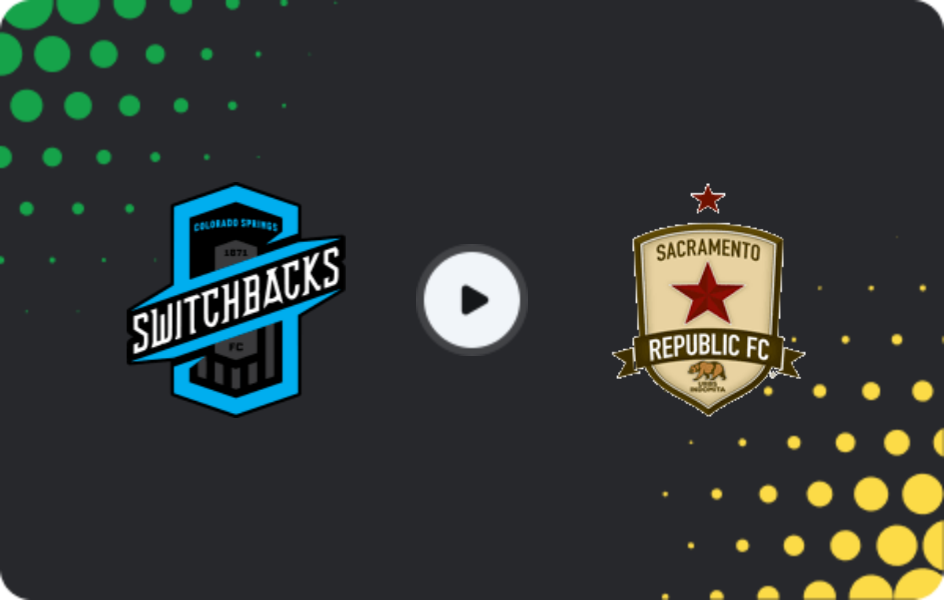 Where to watch Colorado Springs — Sacramento Republic, USL Championship, 13.06.2026