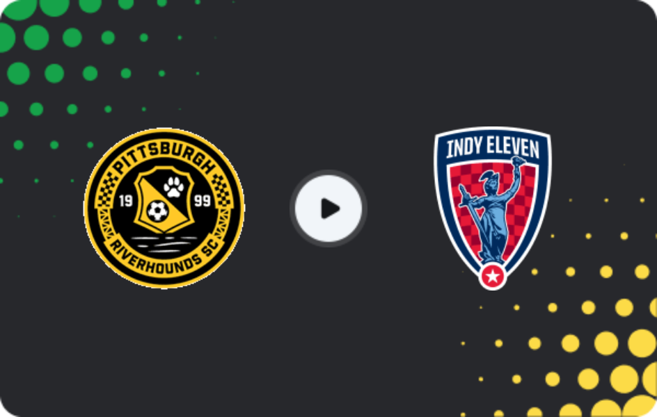 Where to watch Pittsburgh Riverhounds — Indy Eleven, USL Championship, 13.06.2026