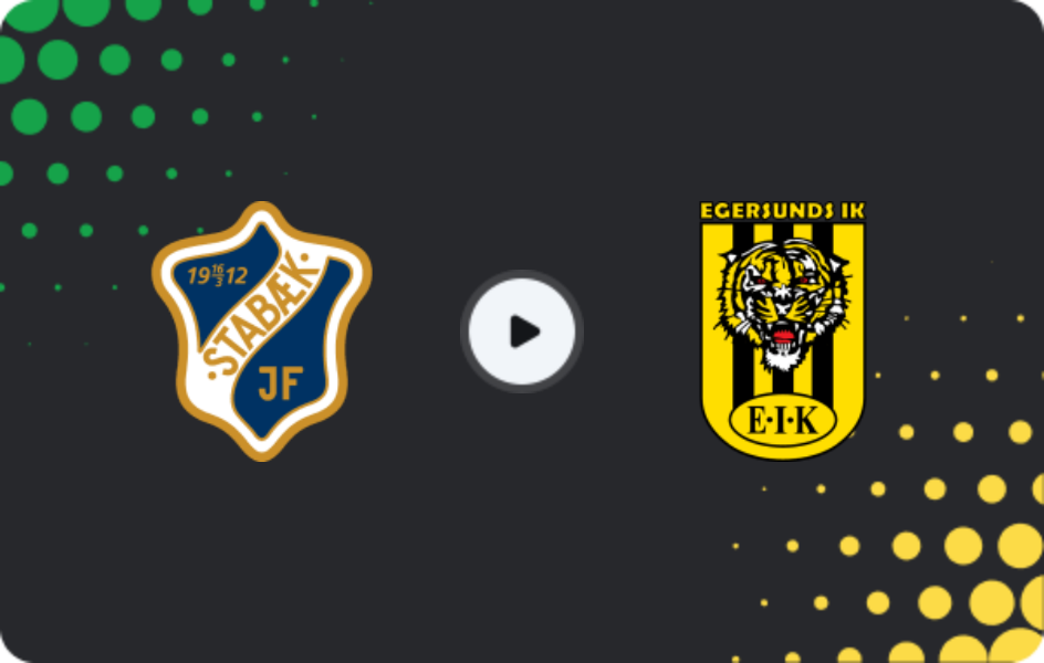 Where to watch Stabaek — Egersund, 1. Division, 14.06.2026