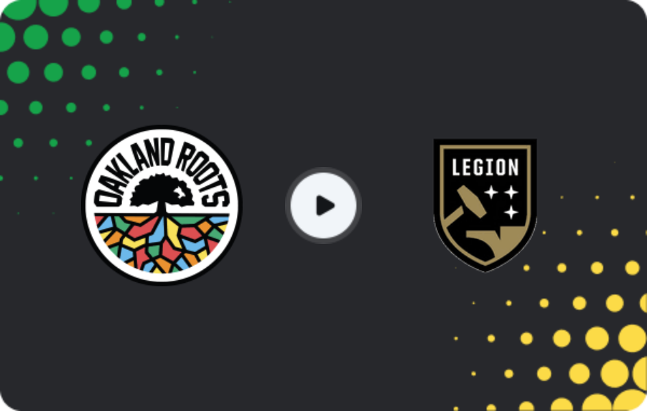 Where to watch Oakland Roots — Birmingham Legion, USL Championship, 17.06.2026