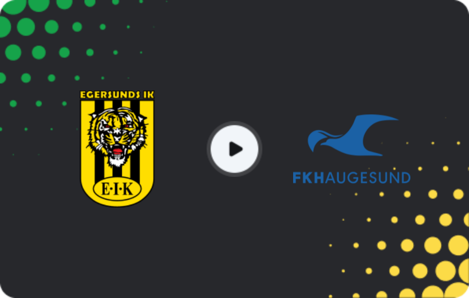 Where to watch Egersund — Haugesund, 1. Division, 21.06.2026