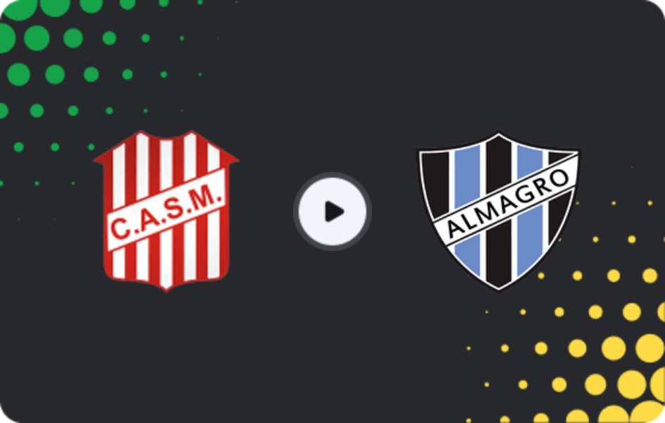 Where to watch San Martin Tucuman — Almagro, Primera Nacional, 04.07.2026