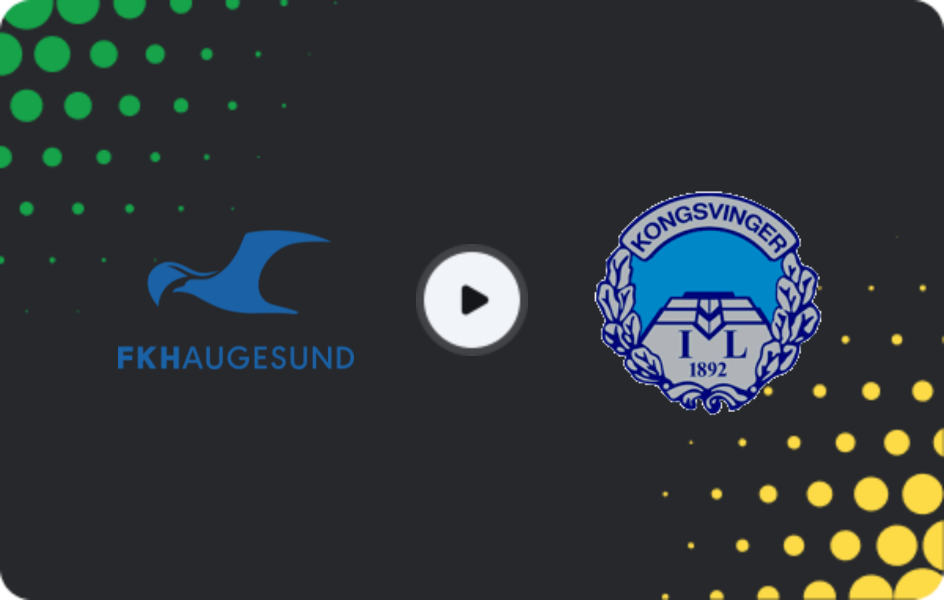 Where to watch Haugesund — Kongsvinger, 1. Division, 28.06.2026