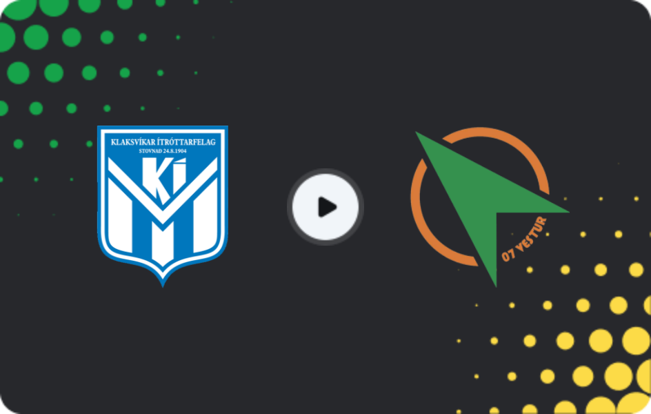 Where to watch Klaksvik — 07 Vestur, Meistaradeildin, 28.06.2026