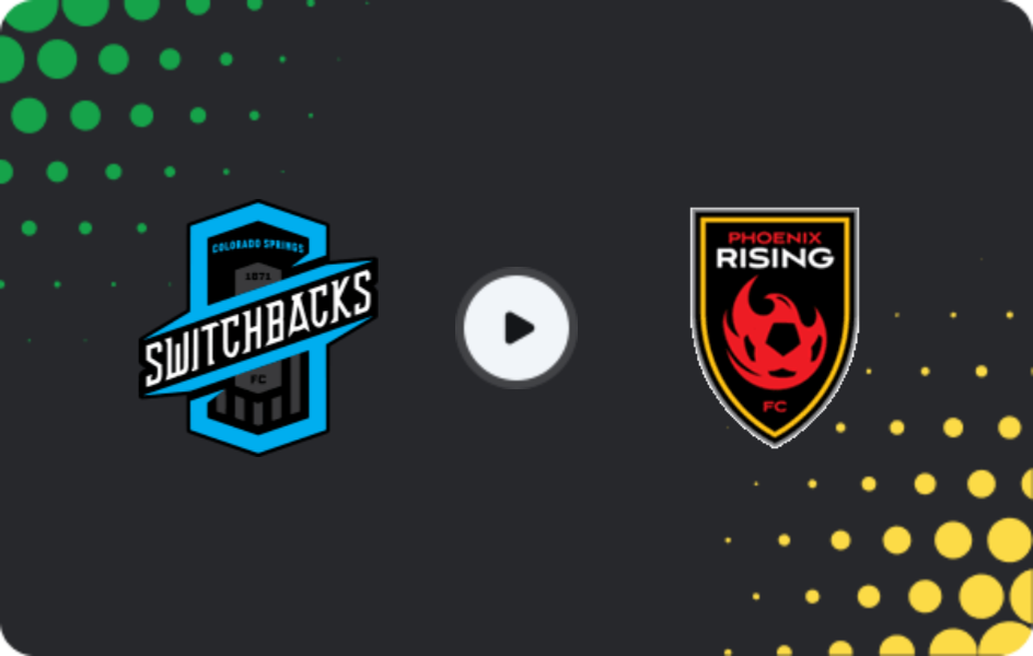 Where to watch Colorado Springs — Phoenix Rising, USL Championship, 04.07.2026