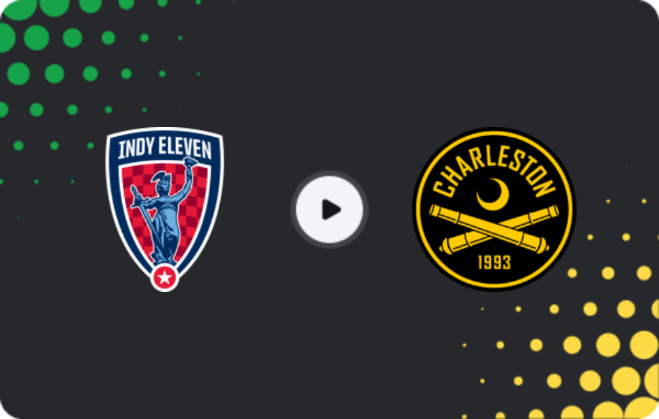 Where to watch Indy Eleven — Charleston Battery, USL Championship, 04.07.2026