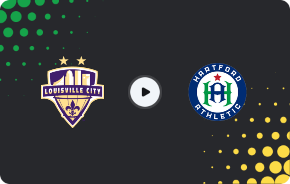 Where to watch Louisville City — Hartford Athletic, USL Championship, 04.07.2026