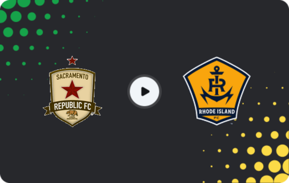 Where to watch Sacramento Republic — Rhode Island, USL Championship, 08.07.2026