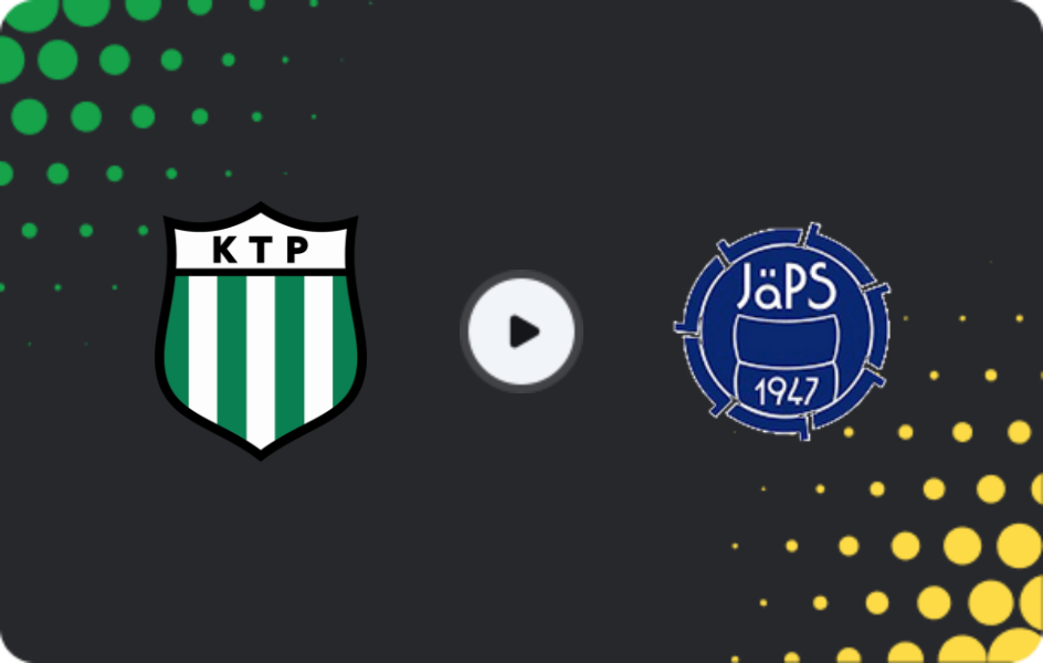 Where to watch Kooteepee — JäPS, Ykkösliiga, 10.07.2026