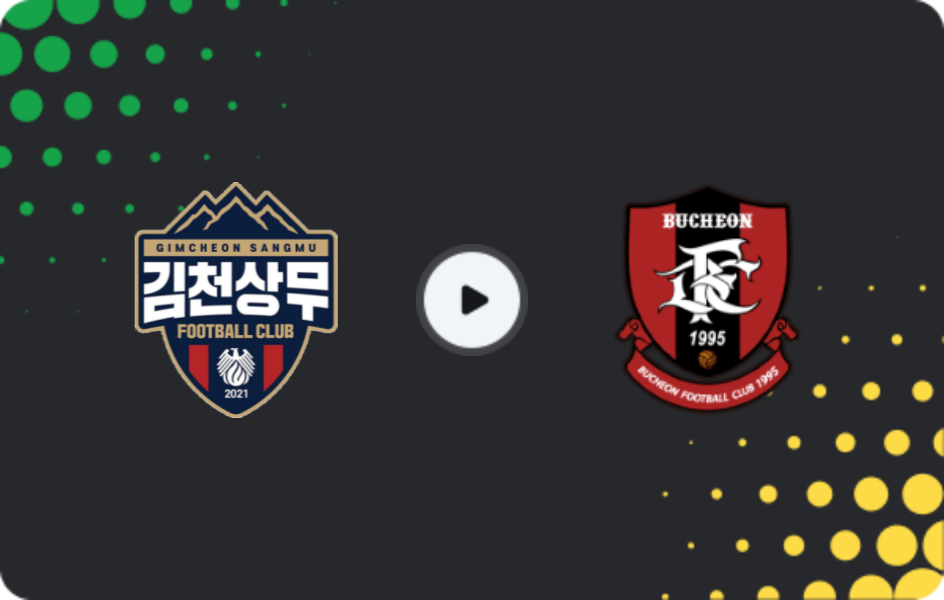 Where to watch Gimcheon Sangmu — Bucheon FC 1995, K-League 1, 11.07.2026
