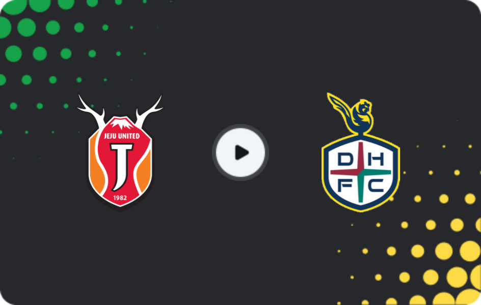 Where to watch Jeju United — Daejeon Citizen, K-League 1, 12.07.2026