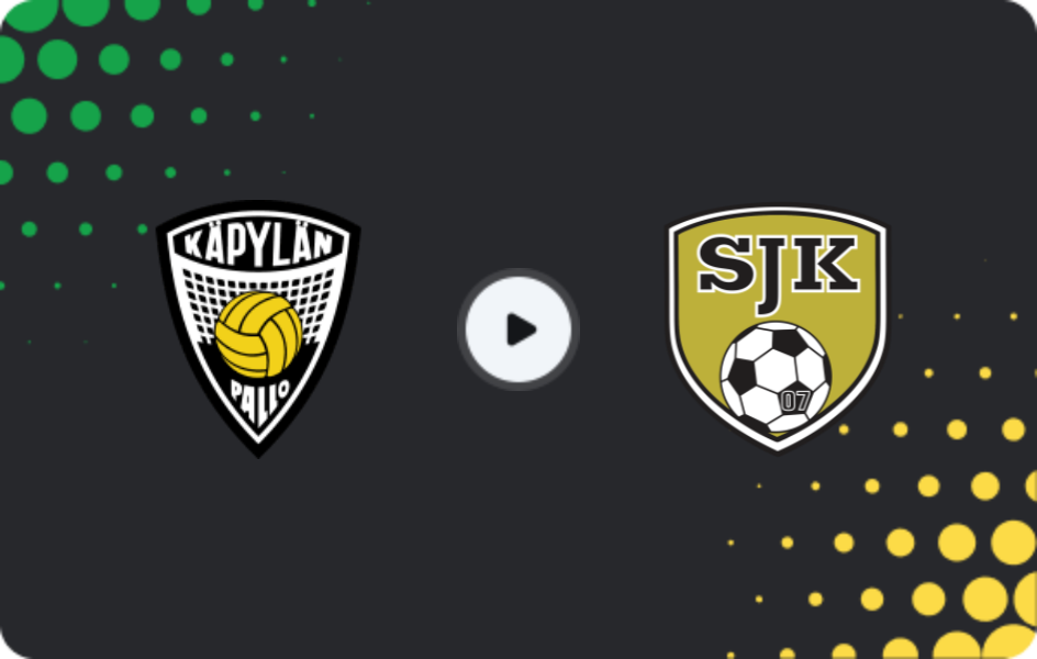 Where to watch KäPa — SJK Akatemia, Ykkösliiga, 17.07.2026