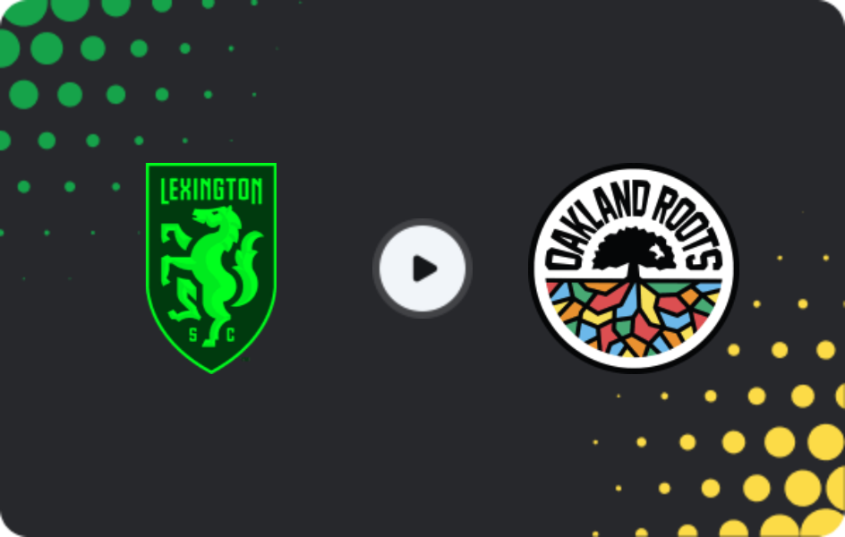 Where to watch Lexington — Oakland Roots, USL Championship, 22.07.2026