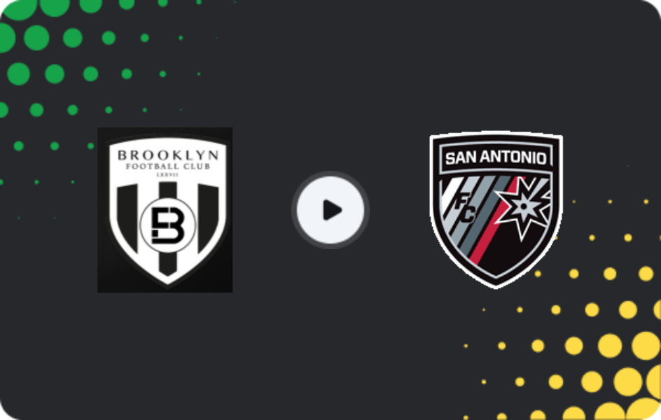 Where to watch Brooklyn — San Antonio, USL Championship, 25.07.2026
