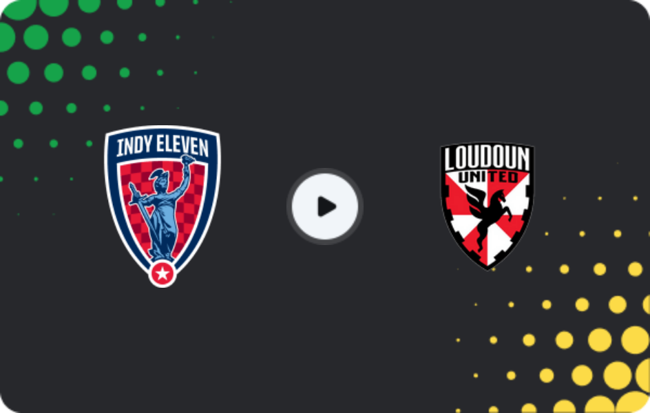Where to watch Indy Eleven — Loudoun United, USL Championship, 25.07.2026