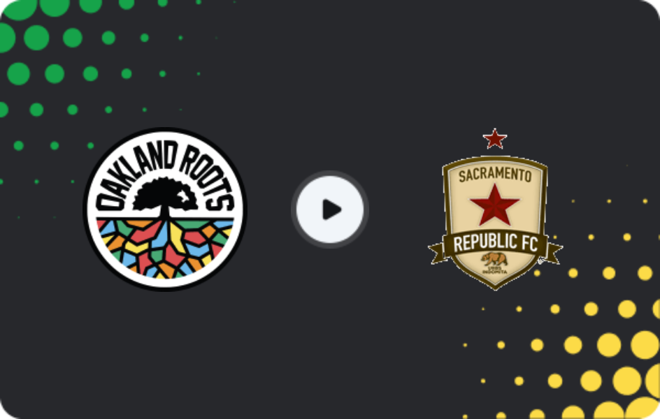 Where to watch Oakland Roots — Sacramento Republic, USL Championship, 25.07.2026