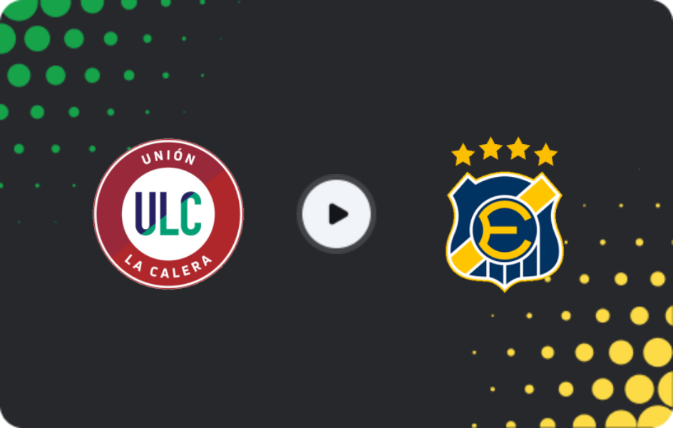 Where to watch Union La Calera — Everton de Vina, Primera División, 26.07.2026