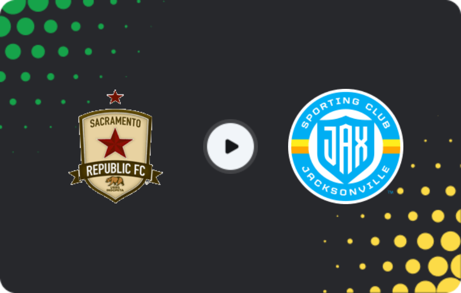 Where to watch Sacramento Republic — Sporting JAX, USL Championship, 01.08.2026