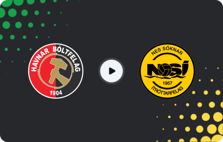 Where to watch HB Tórshavn — NSI Runavik, Meistaradeildin, 02.08.2026