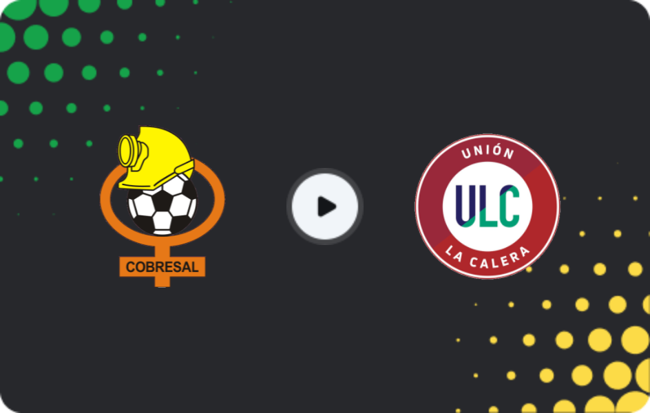 Where to watch Cobresal — Union La Calera, Primera División, 02.08.2026