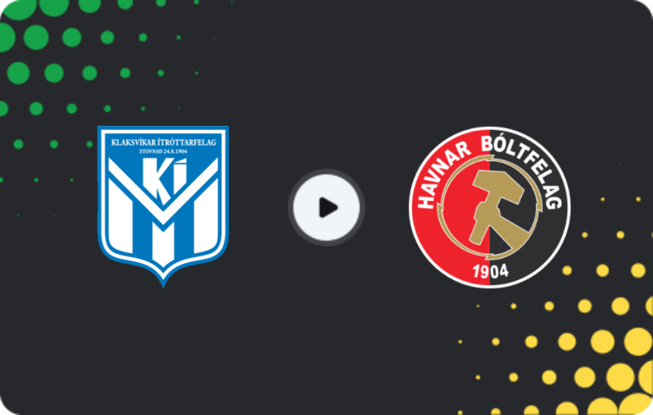 Where to watch Klaksvik — HB Tórshavn, Meistaradeildin, 07.08.2026