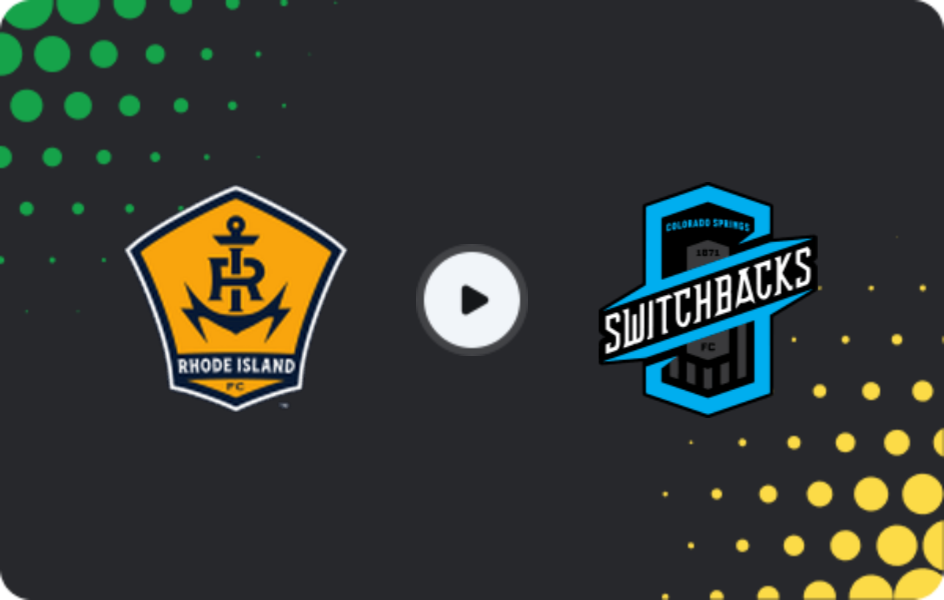 Where to watch Rhode Island — Colorado Springs, USL Championship, 08.08.2026