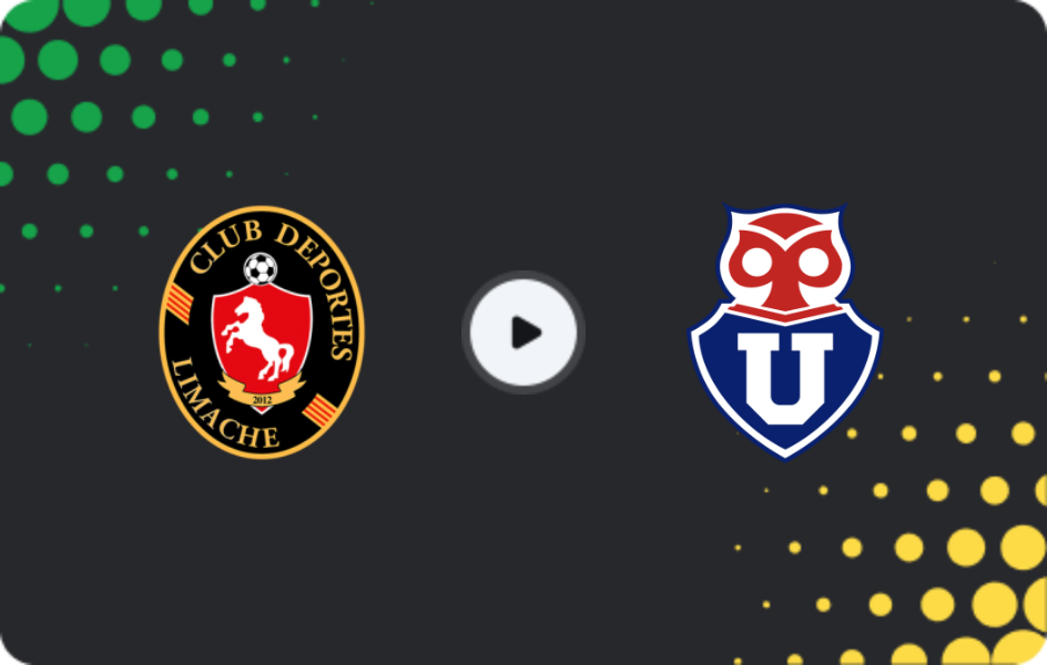Where to watch Deportes Limache — Universidad de Chile, Primera División, 16.08.2026