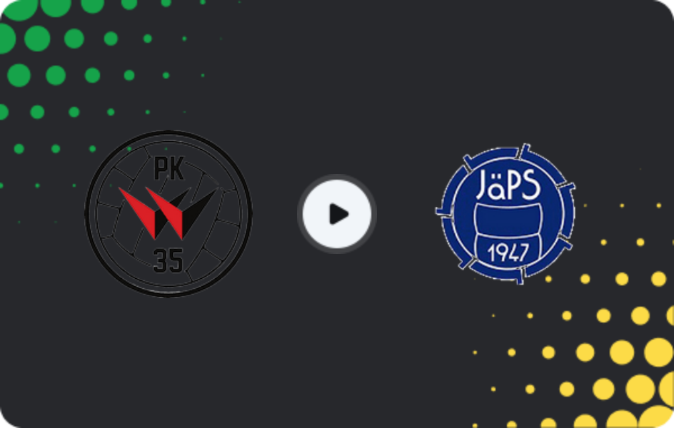 Where to watch PK-35 — JäPS, Ykkösliiga, 21.08.2026
